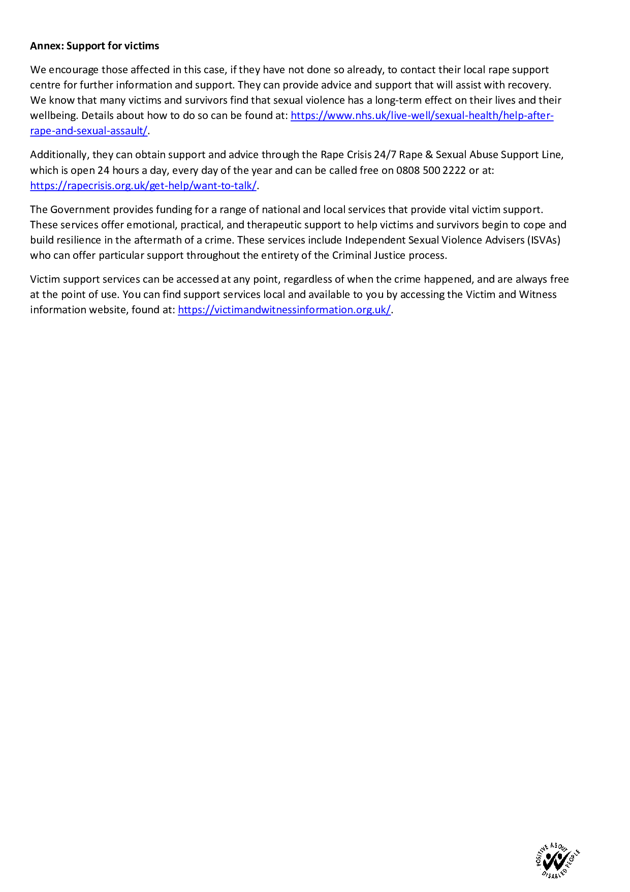 Page 3 of 3 — letter from Rt Hon Ian Murray MP, Minister for Creative Industries, Media and Arts dated 22 October 2025